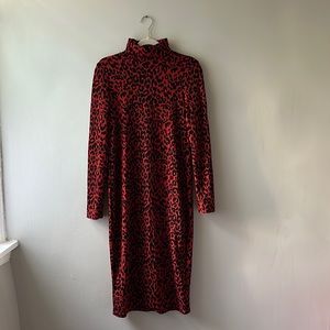 Zara Leopard Print Dress